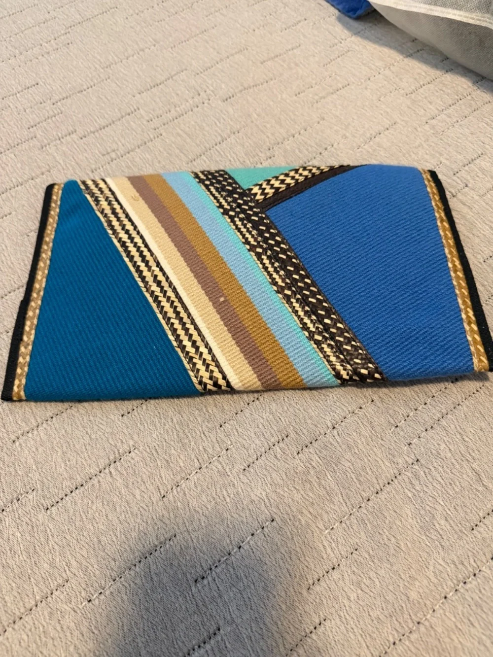 Embroidered Multi Clutch